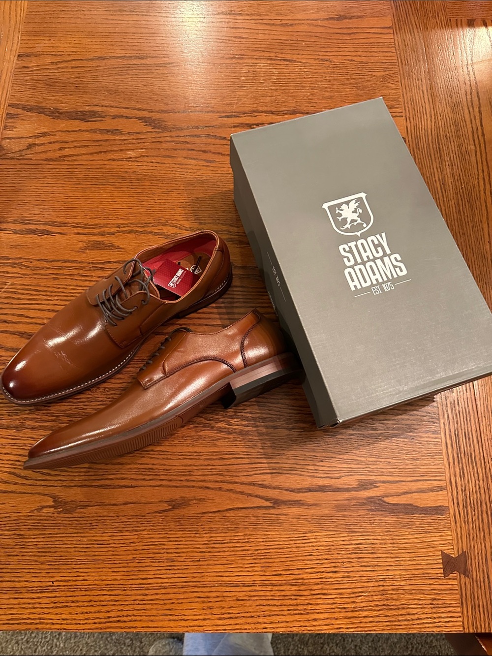 Brand new men’s Stacy Adams dress shoes, size 13